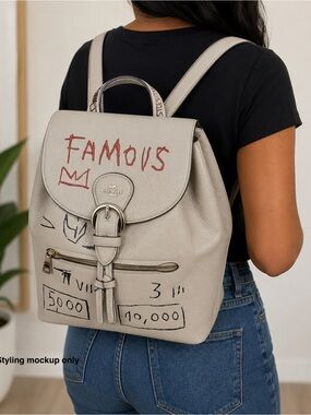 Coach X Jean-Michel Basquiat Kleo Backpack limited edition handbag